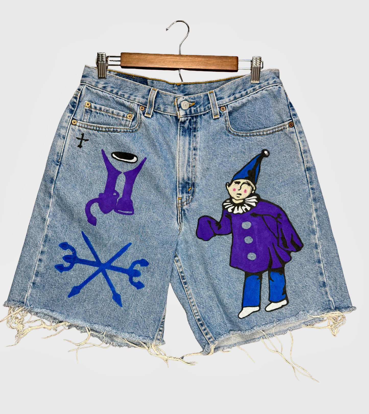 ‘Pouty Prankster’ Levi Jorts